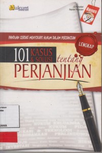 Image of Panduan Cerdas Menyikapi Hukum Dalam Perjanjian 101 Kasus & Solusi Tentang Perjanjian