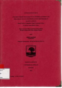 Image of Analisis yuridis terhadap upaya pembelaan diri yang melampaui batas (Noodweer Exces) menyebabkan matinya orang (studi putusan pengadilan negeri Kepanjen nomor 1/Pid.Sus-anak/2020/PN Kpn)