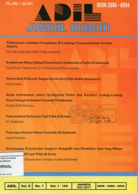 Image of Kewenangan penyelesaian sengketa mengadili atas otentisitas akta yang dibuat oleh Notaris diluar wilayah kerja