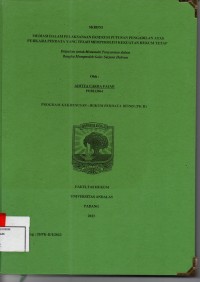 Image of Mediasi dalam pelaksanaan eksekusi putusan pengadilan atas perkara perdata yang telah memperoleh kekuatan hukum tetap