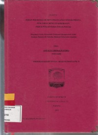 Image of Peran Polri dalam menanggulangi Tindak Pidana Pencurian dengan kekerasan (studi di wilayah hukum Polresta Padang)