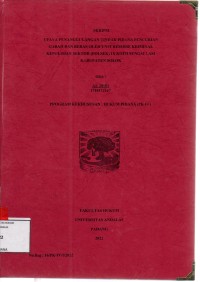 Image of Upaya penanggulangan tindak pidana pencurian gabah dan beras oleh unit reserse kriminal kepolisian sektor (POLSEK) IX Koto Sungai Lasi Kabupaten Solok