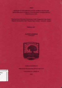 Image of Kewajian Notaris dalam Pelaporan Transaksi Mencurigakan Terkait Pencegahan Tindak
Pidana Pencucian Uang