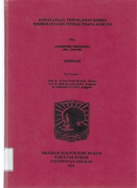 Image of Kewenangan Pencegahan Komisi Pemberantasan Tindak Pidana Korupsi