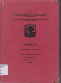 Image of Perkembangan hukum dalam penyelesaian sengketa waris masyarakat adat batak Toba di pengadilan Negari Medan