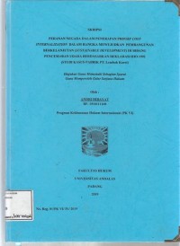 Image of Peranan negara dalam penerapan prinsip Cost Internalization dalam rangka dalam rangka mewujudkan pembangunan berkelanjutan (Sustainable  Development) di bidang pencemaran udara berdasarkan Deklarasi Rio 1992 (studi kasus pabrik PT. Lembah Karet)