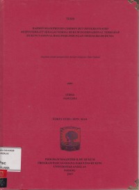 Image of Harmonisasi prinsip Common But Differentianted Responsibility sebagai norma hukum Internasional terhadap hukum Nasional bagi perlindungan sistem iklim dunia