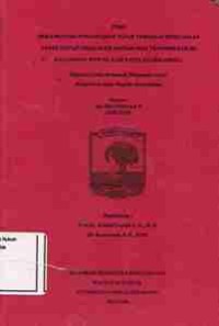 Image of Implementasi Pendaftaran Tanah Terhadap Penguasaan Tanah Terhadap Penguasaan Tanah Restan
(Sisa) Oleh Masyarakat Transmigrasi Di Kecamatan Sitiung Kabupaten Dhamasraya