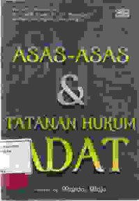 Image of Asas asas & Tatanan hukum adat