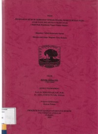 Image of Penegakan hukum terhadap tindak pidana persetubuhan pada anak yang dilakukan oleh anak (studi pada kejaksaan Negeri Pesisir Selatan)