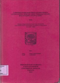 Image of Yurisdiksi Mahkamah Pidana Internasional ( International Criminal Court ) Terhadap Negara Bukan Perserta Statuta Roma