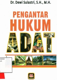 Image of Pengantar hukum adat