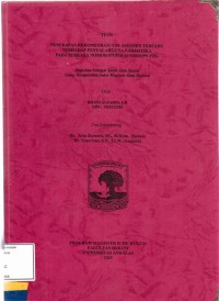Image of Penerapan rekomendasi asesmen terpadu terhadap penyalahguna Narkotika pada perkara Nomor 471/PID.SUS/2019/PN.PDG