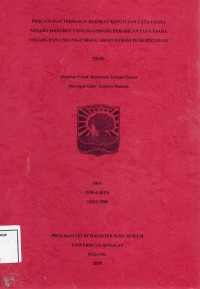 Image of Pengaturan Terhadap Hakikat Keputusan Tata Usaha negara Menurut Undang-Undang Peradilan Tata Usaha Negara Dan Undang-Undang Administrasi Pemerintahan