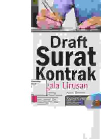Image of Draft Surat kontrak; segala urusan
