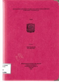 Image of Penyelesaian Sengketa waris adat di Nagari Salimpaung Kabupaten Tanah datar