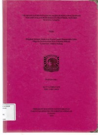 Image of Pelaksanaan kewenangan Majeleis Pengawas Daerah Notaris dalam pemeriksaan Protokol Notaris di kota Padang