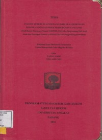Image of Analisis Yuridis Dua penetapan dari dua lingkungan peradilan dengan objek permohonan yang sama (studi kasus penetapan Nomor 0149/Pdt.P/2012/PA.Smg tentang hak asuh anak penetapan Nomor 114/PDT/P/2013/PN.Smg tentang perwalian)