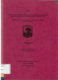 Image of Pelaksanaan pewarisan harta pusako randah menurut hukum adat Minangkabau di nagari Balingka Kabupaten Agam