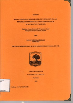 cover