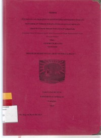 Image of Pelaksanaan Diskresi oleh penyidik kepolisian dalam penyidikan tindak pidana  penganiayaan ringan (studi di wilayah hukum Polres Kota Payakumbuh)