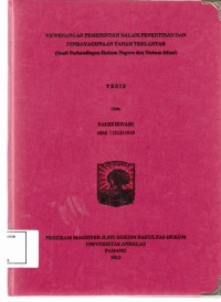 Image of Kewenagan pemerintah dalam penertiban dan pendayagunaan tanah terlantar (studi perbandingan hukum negara dan hukum islam)