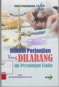 Image of Hukum perjanjian yang dilarang dalam persaingan usaha