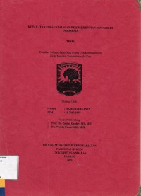 Image of Kepailitan sebagai alasan pemberhentian notaris di Indonesia
