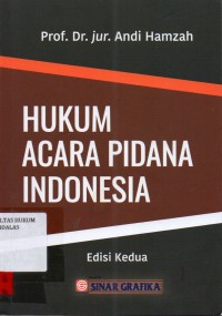 Image of Hukum acara pidana indonesia; edisi kedua