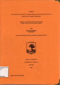 Image of Penerapan upah kerja lembur pekerja di PT Kunango Jantan Kabupaten Padang Pariaman