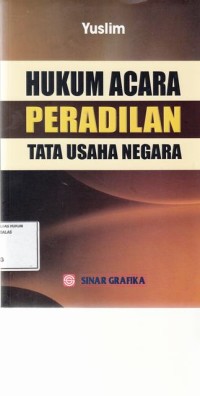 Image of Hukum Acara Peradilan Tata Usaha Negara