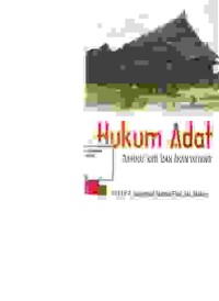 Image of Hukum Adat Dahulu,Kini dan Akan Datang