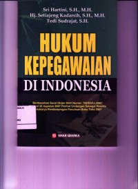 Image of Hukum Kepegawaian Di Indonesia