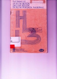 Image of Hukum benda dalam sistem hukum perdata nasional