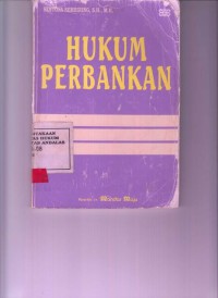Image of Hukum perbankan