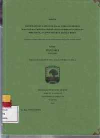 Image of Sertifikasi dan Labelisasi terhadap produk makanan dan minuman impor kemasan berkaitan dengan perlindungan konsumen di Sumbar