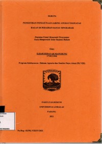 Image of Penertiban penggunaan jaring angkat dan/ atau bagan di Peraian Danau Singkarak