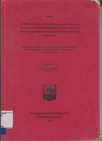 Image of Kedudukan saksi instrumenter pada akta notaris dalam kaitannya dengan ketentuan pasal 1868 kitab Undang Undang hukum Perdata serta perlindungan hukumnya