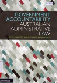 Image of Government accountability Australian Adminidtrative law