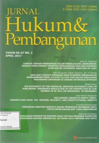 Image of The authority of the financial service authority (OJK) in publishing insurance regulation in the perspective of law number 40 of 2014 on insurance in Indonesia