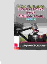 Image of Kompendium Undang undang untuk penegakan hukum buku 3