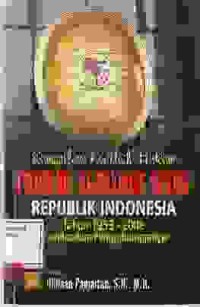 Image of Kumpulan Kaidah Hukum putusan Mahkamah Agung Republik Indonesia tahun 1953 - 2008 berdasarkan penggolongannya
