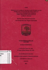 Image of Penggunaan Lambang Negara Oleh Notaris Dalam Pembuatan Covernote Dikaitkan Dengan
Peraturan Pemerintah Nomor 43 Tahun 1958 Tentang Penggunaan Lambang Negara
Penggunaan Lambang Negara Oleh Notaris Dalam Pembuatan Covernote Dikaitkan Dengan
Peraturan Pemerintah Nomor 43 Tahun 1958 Tentang Penggunaan Lambang Negara