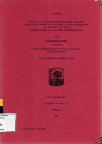 Image of Pelaksanaan pemberian hak remisi terhadap narapidana narkotika di lembaga pemasyarakatan klas II B Kota Solok (studi di lembaga pemasyarakatan klas II B Kota Solok)
