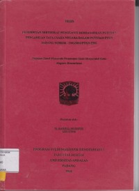 Image of Penerbitan sertipikat pengganti Berdasarkan putusan pengadilan Tata Usaha Negara dalam putusan PTUN Padang Nomor 13/G/2011/PTUN-Pdg