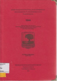 Image of Eksekusi Hak Tanggungan dalam akad pembiayaan murabahah pada PT. PNM (peersero) ULLAM Syariah Padang