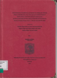 Image of Pertingan Hakim Dalam Memutus Perkara Tindak Pidana Membujuk Anak Melakukan Persetubuhan Dengannya Yang Dilakukan Oleh Anak Di Wilayah Hukum Pengadilan Negeri Batusangkar (Kajian Terhadap Putusan Nomor: 1/Pid.Sus-Anak/2015/PN BSK)