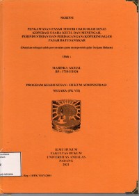 Image of Pengawasan pasar tertib ukur oleh dinas koperasi usaha kecil dan menengah, perindustrian dan perdagangan (KOPERINDAG) di Pasar Batusangkar