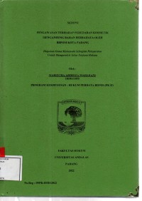 Image of Pengawasan terhadap peredaran kosmetik mengandung bahan berbahaya oleh BPOM kota Padang