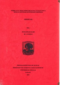 Image of Perbuatan Tindak Merugikan Dalam Kaitannya Dengan Kotrak Kontruksi Indonesia